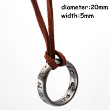 PS4 Game Uncharted 4 Necklace A Thief End Nathan Drake Pendant Rope Choker Collar Metal Accessory Edition Men Women Gift Jewelry 2024 - buy cheap