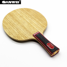 Sanwei fextra venda quente profissional ténis de mesa lâmina/ping pong lâmina/ténis de mesa bat projetado no japão 2024 - compre barato