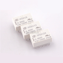 2PCS/Lot  Relay  HFD31-5VDC -12VDC -24VDC  HFD31/5  /12  /24  10PIN 2024 - compre barato