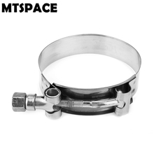 Mtspace 1 peça 3 tamanhos 72-80mm, braçadeiras de aço inoxidável parafuso em t, grampo de tubulação, grampo de mangueira pesado, durável 2024 - compre barato