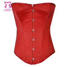 Women Body Waist Trainer Corpetes E Espartilhos Gothic Corsette Corsetto Sexy Lingerie Bustiers Red Overbust Corset Leather Top 2024 - buy cheap