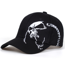 High Quality Unisex Cotton Outdoor Baseball Cap Skull Embroidery Snapback Fashion Sports Hats For Men & Women Cap Bone Garros 2024 - buy cheap
