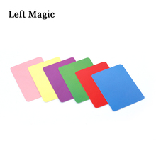 Rainbow Cards(1set=6pcs) Magic Tricks Close Up Stage Magic Props Illusion Accessary Magician Magie Gimmick Six Colors 2024 - buy cheap