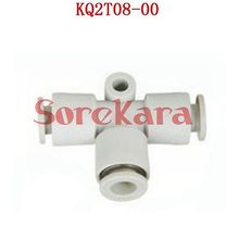 Kq2t08-00-ajuste de unión en forma de T, 8mm x 8mm, ajuste de un solo toque, KQ2T0800 Tipo SMC 2024 - compra barato
