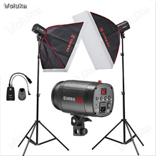 Luz fotográfica 250w estúdio de flash softbox conjunto caixa ainda emborrachada equipamento fotográfico cd15 t02 2024 - compre barato