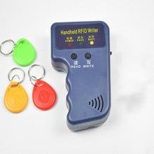 Ручной 125 кГц RFID Копир Дубликатор Cloner ID EM считыватель и писатель и 3 шт. EM4305 T5577 перезапись тег 2024 - купить недорого