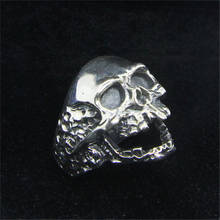 Мужское кольцо с черепом, Размер 7-15 2024 - купить недорого