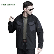 FREE SOLDIER Warrior-Chaqueta táctica ajustada para hombre, militar, carcasa suave con forro de concha 2024 - compra barato