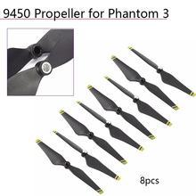 Пропеллеры для дрона DJI Phantom 3 Phantom 2 3A 3 P 3S, 8 шт., 9450 лопастей для камеры 2024 - купить недорого