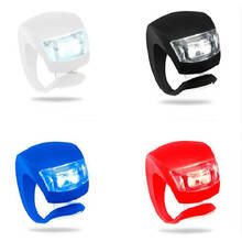 Задний фонарь Прочный USB Перезаряжаемый ночной светодиодный 7 видов цветов силикагель водонепроницаемый передний Фонарь велосипедный задний фонарь Портативный 2024 - купить недорого