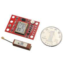 GY GPS модуль Плата 9600 бод ставка с антенной для Arduino 3 V-5 V Мини Размер с сильным сигналом 2024 - купить недорого