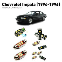 Led interior lights For Chevrolet impala 1994-1996  14pc Led Lights For Cars lighting kit automotive bulbs Canbus Error Free 2024 - buy cheap