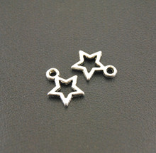 20pcs  Silver Color/Bronze Star Charms DIY Jewelry Findings Accessories 10mm A320/A546 2024 - buy cheap