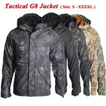 Tactical G8 Winter Men Thermal Thick Jacket Waterproof Hunting Military Jacket Camouflage Windbreaker Jacket S-XXXXL 2024 - buy cheap