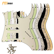 Pleroo-golpeador de guitarra con 10 tornillos, accesorio para Japón MIJ Ibanez RG350 EXZ, Humbucker HSH Pickup, placa de rascar 2024 - compra barato