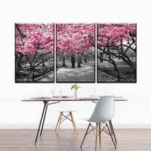 3pcs diamond painting SAKURA cherry tree full diamond embroidery square/round drill 3d diamond mosaic landscape home decoration 2024 - buy cheap