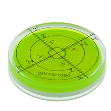 2pc 60*12mm Circular Bubble Level Spirit level Round Bubble Level Measuring Instruments Tool Universal Protractor Tool 2024 - buy cheap