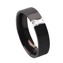 QianBei с геометрическим рисунком на молнии; Женские дизайнерские модные обручальное кольцо черного и золотого и черного цвета с покрытием из нержавеющей стали для женщин летние обручальные кольца подарок 2024 - купить недорого