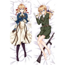 Anime violet evergarden Hugging body pillow cover Case Dakimakura Waifu Throw Pillowcases 2024 - buy cheap