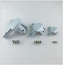 Concealed 3-way corner connector L type three dimensional connector 3030 profile european standard right angle connector 2024 - buy cheap