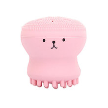 Beauty Face Skin Care Cleaning Tools Cute Octopus Jellyfish Facial Cleansing Brush Facial Puff Massage Exfoliating Wash Tool 2024 - buy cheap