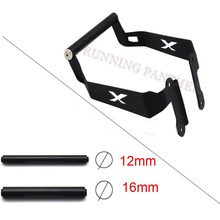 Soporte frontal de motocicleta para teléfono inteligente, accesorio negro para HONDA X-ADV 750, XADV, XADV750, GPS Bar, soporte para teléfono móvil 2024 - compra barato