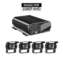 1080P Hard Disk Mobile DVR Kit with 4pcs AHD Waterproof 2.0MP Cameras G-sensor Loop Video for Truck Bus Surveillance Recorder 2024 - buy cheap