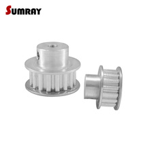 SUMRAY XL 16T Timing Pulley 5/6/7/8/10/12mm Bore Tooth Belt Pulley 11mm Belt Width Aluminium Pulley Wheel for CNC Machine 2pcs 2024 - buy cheap