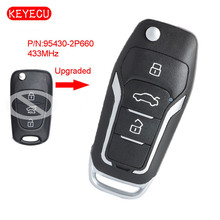 Keyecu Upgraded Remote Control Fob 3 Button 433MHz ID46 Chip for KIA Sorento 2011-2012 P/N: 95430-2P660 2024 - buy cheap