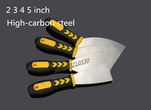 Hot sales! Putty Knife Scraper Blade 2" 3" 4"5”Scraper Shovel Carbon Steel Plastic Handle Wall Plastering Knife Hand Tool 2024 - buy cheap
