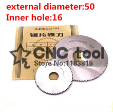 5PCS HSS milling cutter 50*0.5/0.6/0.8/1.0/1.2/1.5/2.0/2.5/3.0/4.0,Slotting cutter,saw blade milling cutter,milling pin tool 2024 - buy cheap