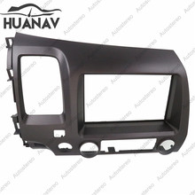 Huanav-kit de instalação de rádio estéreo automotivo, adaptador fáscia para honda civic 1996-2011, 2din (rhd), 2 din, estrutura de áudio estéreo 2024 - compre barato