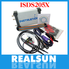 ISDS205X Virtual PC USB oscilloscope DDS signal and logic analyzer 2CH 20 MHz bandwidth 48MSa / s 8bit ADC FFT analyzer 2024 - buy cheap