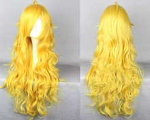 RWBY Yang Xiao Long Yellow Cosplay Hair Heat Resistance Anime Hair for Women Party Cosplay Headwear Costumes Accessories 2024 - buy cheap