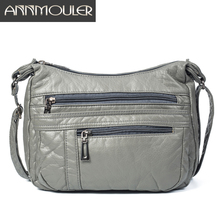 Annmouler дизайнерская женская сумка через плечо, мягкая сумка через плечо из искусственной кожи хорошего качества, сумка-мессенджер, маленький размер, кошелек, женские сумки 2024 - купить недорого