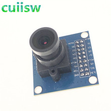Cuiisw módulo de câmera ov7670, módulo de câmera suporta vga cif, display de controle de exposição automática, tamanho ativo 640x480 para arduino, 5 peças 2024 - compre barato