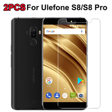 Protector de pantalla de vidrio templado Premium 9H para Ulefone S8 / S8 Pro, película protectora endurecida a prueba de arañazos para Ulefone S8, 2 uds. 2024 - compra barato