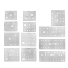 12 PCS IC Chip BGA Reballing Stencil Kit set Solder Template For Samsung S3 S4 S5 S6 S7 S8 NOTE3/4/5/6 2024 - buy cheap