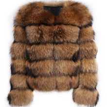 raccoon fur jacket women real fur coat natural raccoon fur coat 2024 - buy cheap
