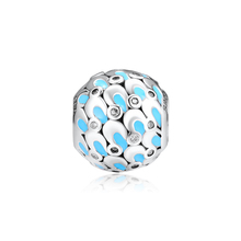 Fits for Pandora Charms Bracelets Cascading Glamour Beads 100% 925 Sterling Silver Jewelry with Clear CZ Free Shipping 2024 - buy cheap