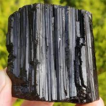 1pcs Natural Black Tourmaline Crystal Rough Stone Rock Mineral Specimen Healing Stone Home Decoration 2024 - buy cheap