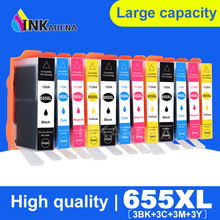 INKARENA 655 Ink Cartridge For HP 655 XL 655XL For HP Deskjet 3525 5525 4615 4625 4525 6520 6525 6625 Printer 2024 - buy cheap