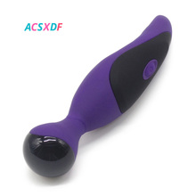 USB Rechargeable 7 Kinds of Mode Powerful G Spot Vibrator AV Magic Wand Massager Adult Sex Toys for Woman 2024 - buy cheap