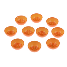 Juego de vajilla en miniatura para casa de muñecas, cuenco de fruta naranja, Decoración de mesa de comedor, 10 piezas, 1/6 2024 - compra barato