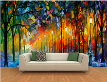 The custom 3D murals,3 d forest landscape paintings papel de parede,living room sofa TV wall bedroom wall paper 2024 - buy cheap