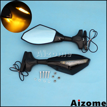 Espejo retrovisor LED para motocicleta, retrovisores laterales para Honda CBR900, CBR900RR, 1993-04, CBR1000, CBR1000RR, CBR600, CBF1000, color negro 2024 - compra barato