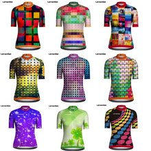 SPTGRVO LairschDan летняя одежда для езды на велосипеде с короткими рукавами рубашка Горный Дорожный велосипед Джерси одежда 2019, женская одежда для велоспорта Pro Team Топ 2024 - купить недорого