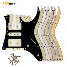 Pleroo Guitar Parts Pickguards With Screws Suit for Ibanez RG 3550 MZ Japan MIJ Guitar Pick guard Music Replacement Accessory 2024 - buy cheap