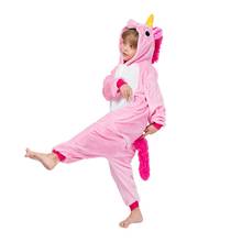EOICIOI Set kigurumi Pajamas for boys children's christmas pajamas Stars Pink Unicorn Baby girls sleepwear kids Pegasus onesies 2024 - buy cheap