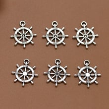 ANGRLY 50pcs  22*20mm Have Hook Up Fashion Retro Alloy Ancient Silver Boat Anchor Pendant DIY Fashion Accessories Metal Handmade 2024 - buy cheap